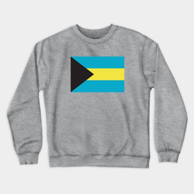 Bahamas National Flag Crewneck Sweatshirt by IslandConcepts